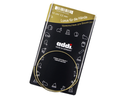 Спицы металл Addi круговые на леске 60 см супергладкие 2 мм