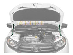 Амортизаторы капота, 2 шт. Pneumatic для Lada Granta 2018-