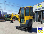 22J-54-R4430 стекло лобовое верхнее Komatsu PC14R, PC16R, PC18MR-3