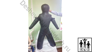 манекен борцовский двуногий самбо кожа