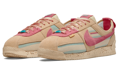 Nike Cortez Classic Union X LA (Бежевые) сбоку