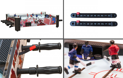 Настольный хоккей «Red Machine» с механическими счетами