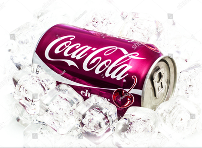 Газированный напиток Coca Cola Cherry с вишней