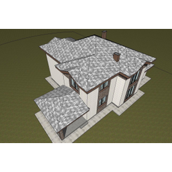 Двухэтажный дом с тремя спальнями 286м² (S84)