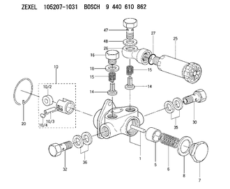 BOSCH 9441610003 ПРУЖИНА СЖАТИЯ