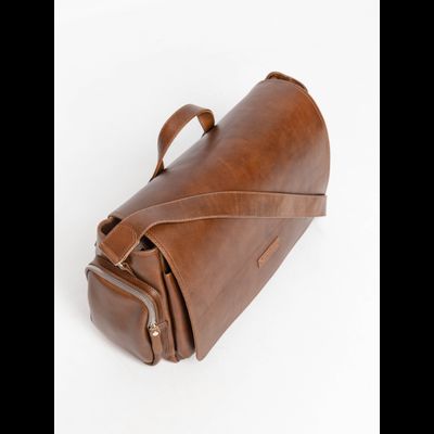 Кожаная мужская сумка Toara Premium brown (арт. 5058-63)