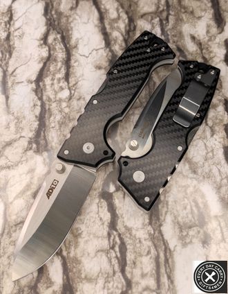 Складной нож COLD STEEL AD-10 CUSTOM CARBON