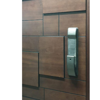 Врезной электронный дверной замок Kaadas K9-5W Black с отпечатком пальца