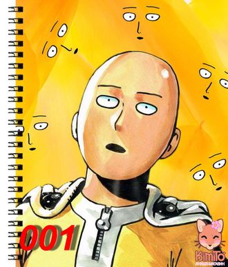 One-Punch Man   тетради на пружине или на скрепке