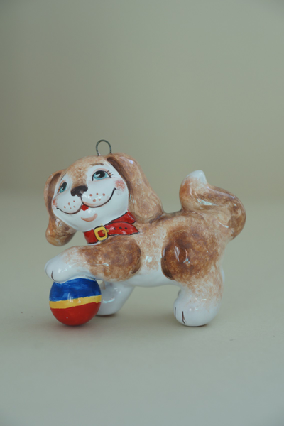 Щенок Арчи с мячом - собачки