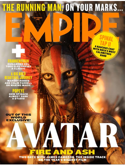 Empire Magazine September 2025 Avatar Fire and Ash Cover, Иностранные журналы, Intpressshop