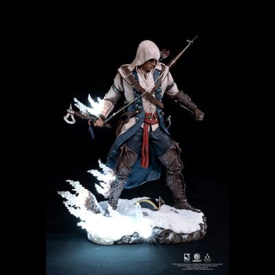 ПРЕДЗАКАЗ - Коннор Кенуэй (Assassin's Creed 3)  - Коллекционная СТАТУЯ 1/8 Assassin’s Creed Animus Connor Kenway (PA050AC) - PureArts ?ЦЕНА: 21500 РУБ.?