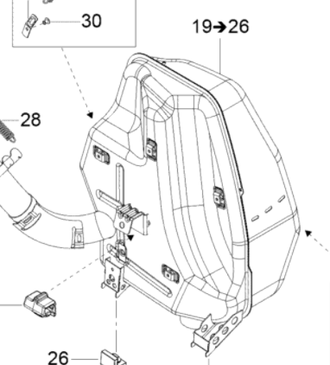 Глушитель (муфлер) оригинал BRP 514055055/514054747 для BRP LYNX/Ski-Doo