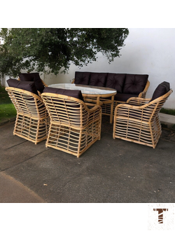 Элегантная мебель из ротанга