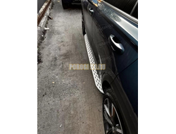 Пороги OEM Style для Geely Monjaro 2021-