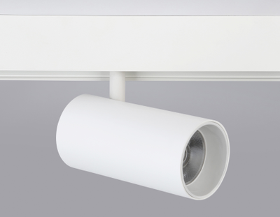 Светильник светодиодный трековый для шинопровода Magnetic GL 3838 WH белый IP20 20W 4200K 48V 24° D67*138