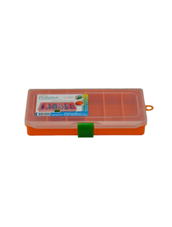 Коробка FB-216 (рыболовная, 216x121x34 мм) orange