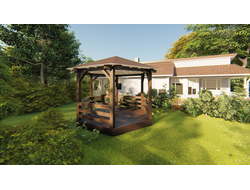 Деревянная беседка КЕНИЯ