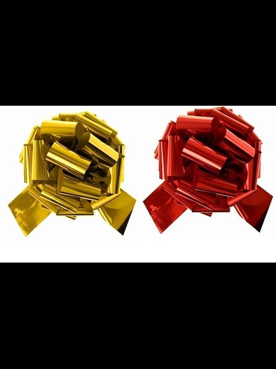 Бант Шар металлик 8 см, МИКС