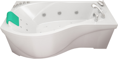 Акриловая ванна Triton Мишель Правая,180х96x64 см