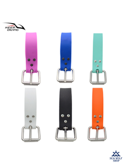 Ремень Keep Diving грузовой резиновый 150см красно-оранжевый