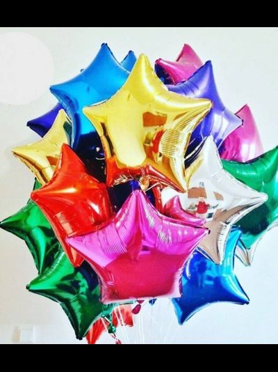 Шар 46 см Звезда, Белый в Орле