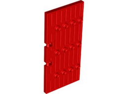 Door 1 x 5 x 8 1/2 Stockade, Red (87601 / 6370685)