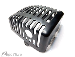 Защита глушителя триммера тепловая крышка бензокос