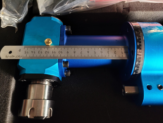 Угловая фрезерная головка AG90-BT30-ER32-132L с набором цанг 3-20 мм 0.008 мм