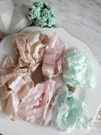 Набор шебби-лент "Нежность", 6 метров