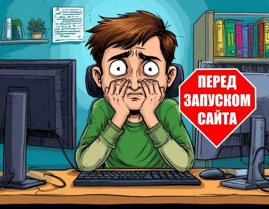 перед запуском сайта