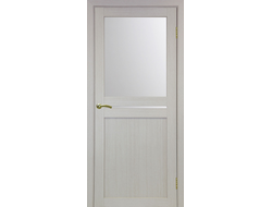 Межкомнатная дверь "Турин-520.221" дуб беленый (стекло сатинато)