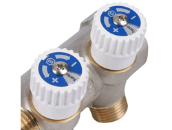 Коллектор STOUT распределительный 1", 2 отвода 1/2" (Арт. SMB 6851 011202)