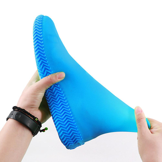 Водонепроницаемые бахилы от дождя waterproof silicone shoe cover оптом