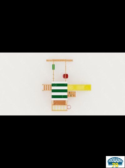 Детская площадка Савушка Мастер 4 + качели-гнездо