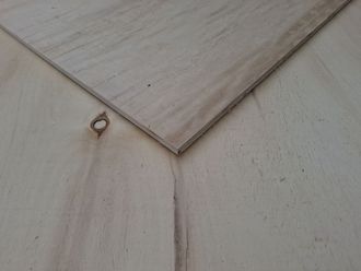 Фанера 9 мм берёза/осина 1,22*2,44 г.Улан-удэ