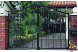 кованые ворота 