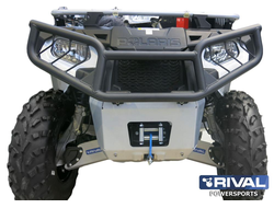 Бампер передний Rival 444.7442.1 для POLARIS Sportsman 450/570 2014- (Сталь) ()