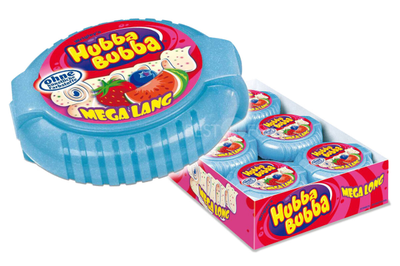 Hubba Bubba Bubble Tape Fruit Mix с фруктовым миксом