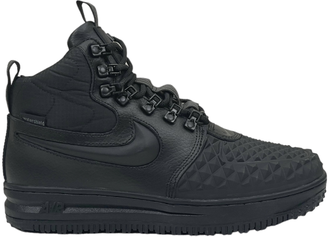 Nike Lunar Force 1 Duckboot 17 black черные с мехом