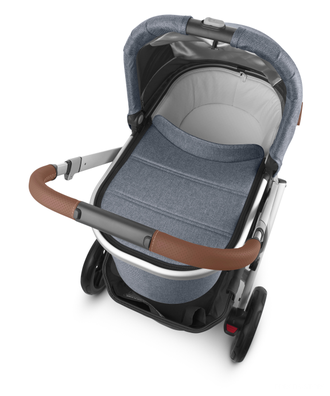 Коляска 3в1 UPPABaby Vista V2 Gregory Голубой Меланж