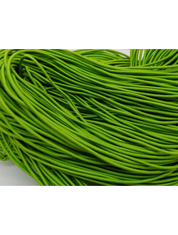 Резинка шляпная, 2,0 мм цвет зеленый