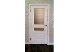 Дверь в кухню со стеклом, Новогиреево