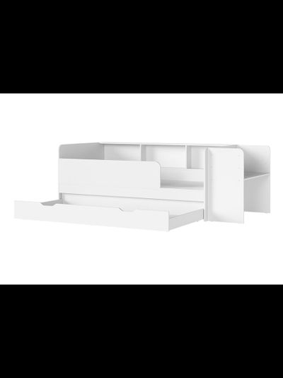 Руна КР 01 Кровать универсальная Белый/Белый