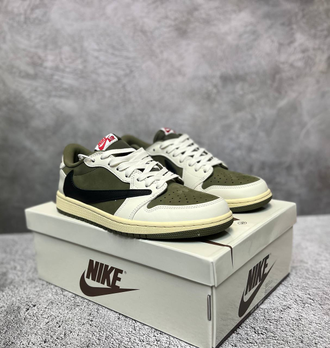 Nike Air Jordan 1 Retro Low OG Travis Scott Olive