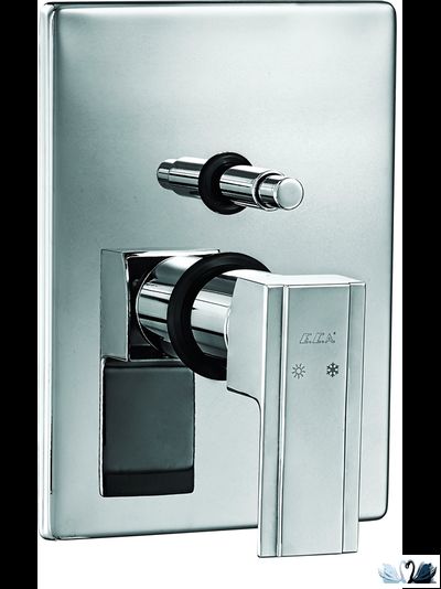 Смеситель ECA Elegant 102101125 для душа встраиваемый, комплект внутренней и наружной частей