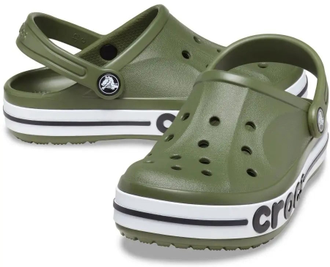 Crocs Bayaband Clogs Детские хаки