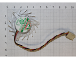 Вентилятор для видеокарты 4.5 см. 3 pin, расстояние между креплениями 3.7 см.