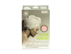 SMART Тюрбан махровый для сушки волос. Premium. Цвет: Белый, Розовый, Салатовый, Бежевый, Голубой. Арт. 5540