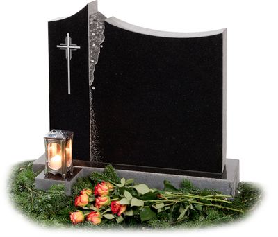 Гранитный памятник на могилу с Крестом